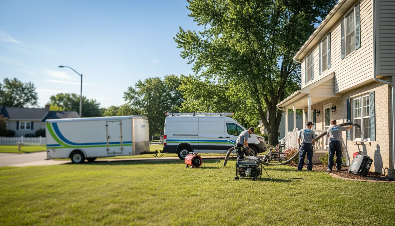 Flooded Basement Restoration And Cleanup With Repair in Odessa, NE near me
